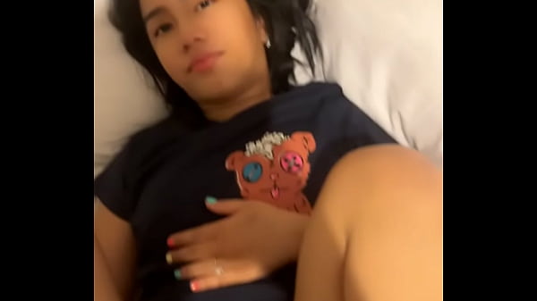 She loves to swallow my cock up her pussy sexy Asian