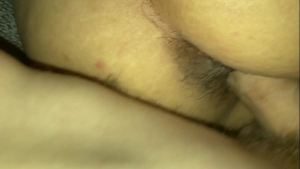 Submissive Arab railed