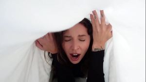 Stepmom caught me fucking a sex doll and decided to take advantage of the moment!