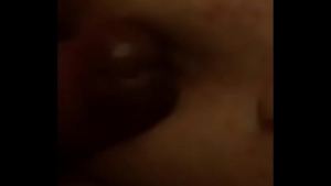 Interracial pussy slapping with bbc fucking