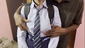 Hot Young Indian Boyfriend Fucked in School Girlfriend Big Cock