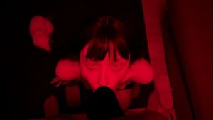 Cosplay Hinata swallowing my cock no mercy