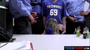 Cheer Thief Gangbanged a Thorough Cavity Search – teenperp