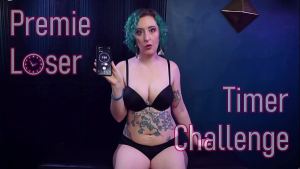 Premie Loser Timer Challenge – Preview – Premature Ejaculation Humiliation Femdom POV JOI Game by Miss Faith Rae with Jerk Off Instructions and Cum Countdown – HD 1080p MP4