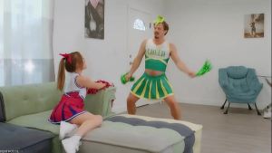 PenthouseGold.com – Cute Cheerleader Katie Kush Takes A Pussy Pounding After Sucking Cock