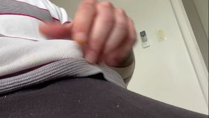 Big White Dick is Back! 5 minutes of hard working hard COCK