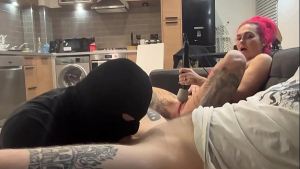 Cheating Wife Roxi Keogh Cucks Husband And Gets Creampied After Making Him Suck Cock