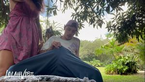 Interviewing a New Gardener and His Hose!