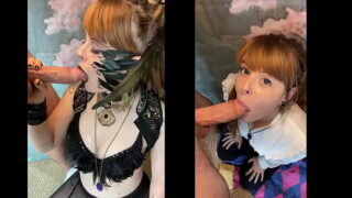 Cosplayer Deepthroats Her Photographer’s Big Juicy Cock – Olivia Jarden