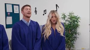 Sinning Lesbians Cum-Up Choir Practice Kayley Gunner, Violet Gems / Brazzers/ Enter XVPROMO on official site for discount