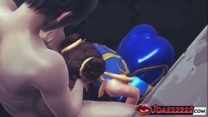 Chun Li Street Fighter 6 3D Hentai Blowjob – Sexy Cosplay Anime Girl Sucks Big Cock Deepthroat With Facial Cumshot And Gets POV Titfuck In Honey Select 2 Animation Porn