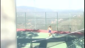 Brunette Venus Laid Outdoors With Cum On Her Ass