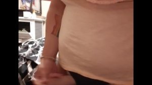 Courtney Sunshine jerks her horny tgurl dicky