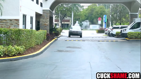 Cuck husband peeping on cheater wife & her lover