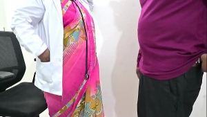 Doctor Ria having fun with patient