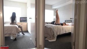 Fuck my roommate’s boyfriend when she’s taking a shower at college residence