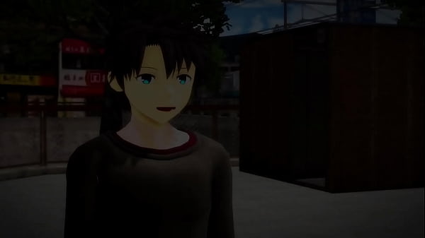 Hatsune Miku engaña a su novio con su rpoductor musical a plena luz del dia