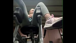 I fuck my coach in the gym at home when my HUSBAND is at work
