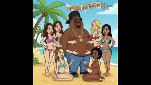 Negro was resting while his slutty girlfriend was wildly having sex with his cousin.