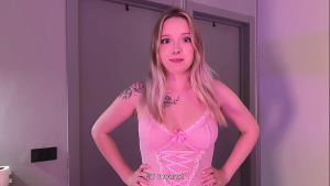 “Quiet, My Boyfriend Will Hear!” – Busty Roommate Covered in Cum | Hard Fuck, Facefuck, Anal Plug