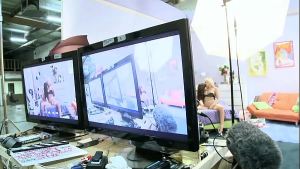 Roxy’s tits bounce as her man gives it to her hard, sliding in and out of her shaved tight…