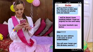 Tinder Date  Dating App Chat  Stranger First Time Cuckold  Cheating on boyfriend