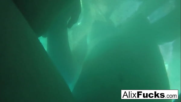 Underwater hidden camera lesbian fun with Alix & Jenna