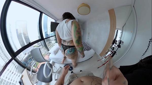 I helped my stepsister with her xxx video and ended up fucking her from ass to pussy.