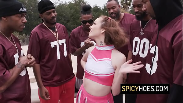 Hot Teen Getting Gangbanged By Seven Black Studs – Aliya Brynn