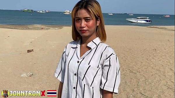 JohnTronX – POV fun with a cute amateur Asian girl that ended with a creampie