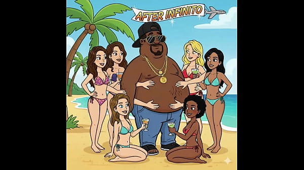 Negro was resting while his slutty girlfriend was wildly having sex with his cousin.