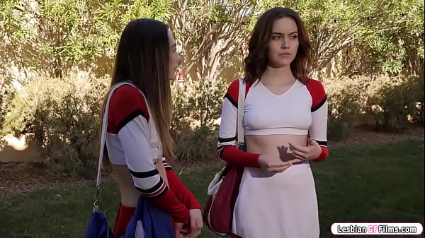 Petite cheerleader masturbating her gf