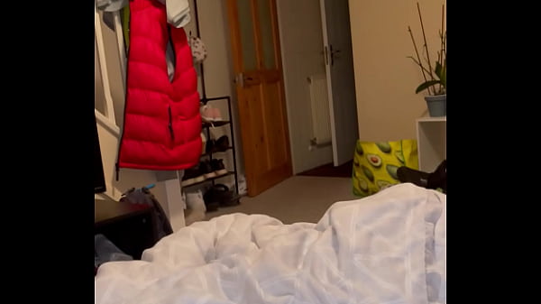 Step sister going toilet and her step brother wait her with big dick and she come to suck him