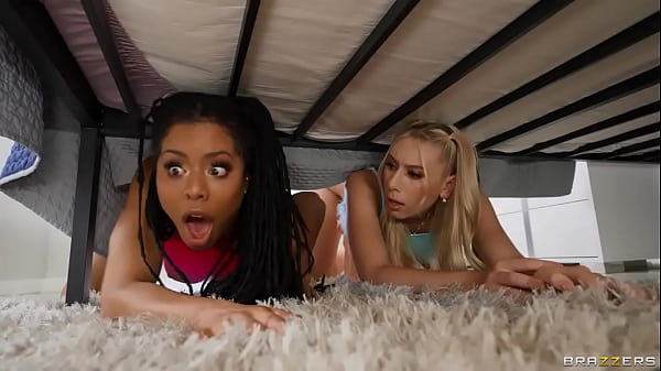 Two Thirsty Bimbos Get Stuck & Fucked Kira Noir, Kay Lovely, Chloe Surreal / Brazzers/ Enter XVPROMO on official site for discount