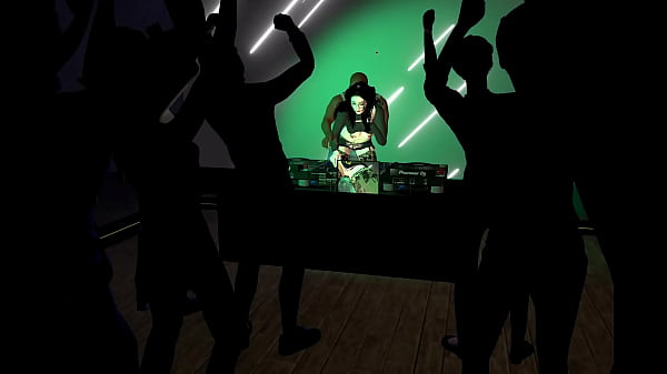 vam dj dance with anal sex