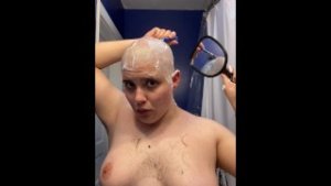 Hairless Whore – Adama Da’at Amateur Fetish Headshave and Eyebrow Shave