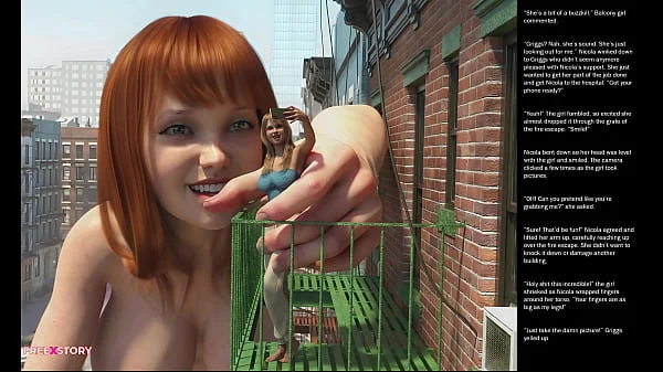 Big Apple Small Gesture Episode 16 – 3D Comics. 3D Cartoon Sex