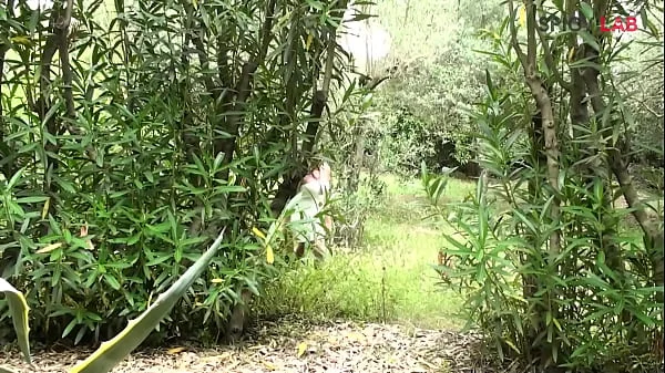 Rough sex when awakening in the woods