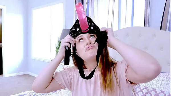 Stepdaughter’s Naughty Discovery: Caught by Stepmom with a Strap-On Unicorn Horn, Leading to a Wild, Forbidden Lesbian Encounter in the Bedroom
