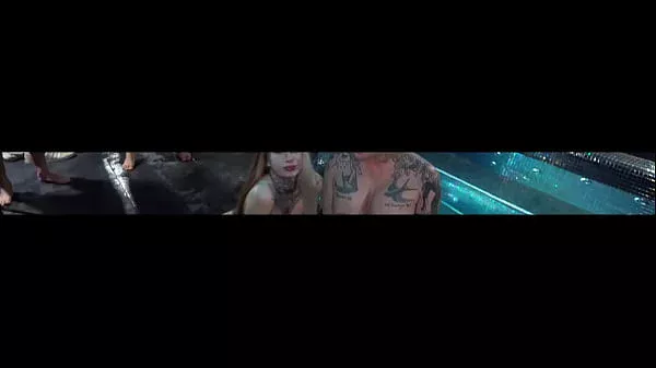 Epic Piss Wash with Lila Storm and 9 dicks