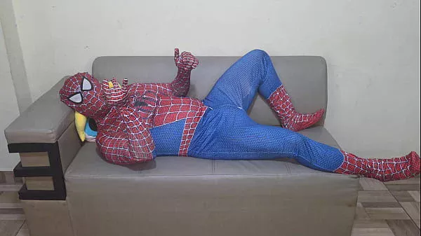 Spider-Man fucks his big-bootied Latina stepmother