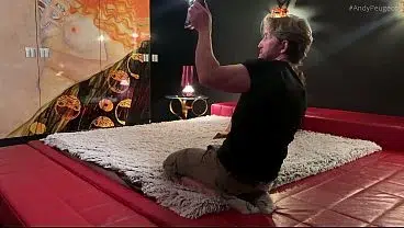 Big Tits MILF Double Blowjob Threesome Behind The Scenes