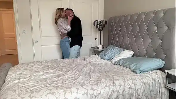 Husband Shares Perfect Blonde Wife with Stranger