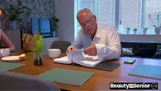 Just Shut up and Fuck me, Grandpa! Missy Luv & Jador Old for BeautyAndTheSenior