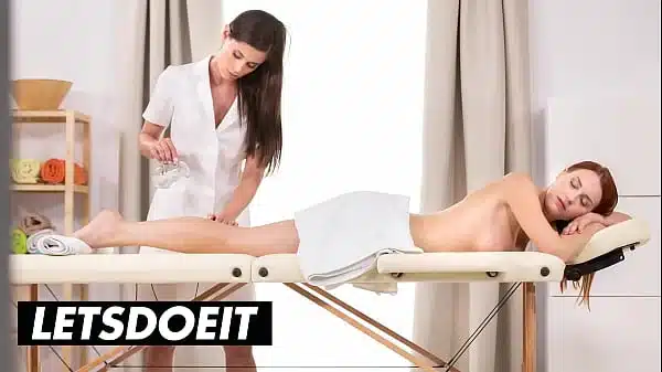 Little Caprice And Charlie Red Czech Hot Lesbian Masseuse Leads Her Client To Orgasm – A GIRL KNOWS