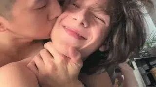 Morning Bareback, Spanish boy fucks his Asian boyfriend