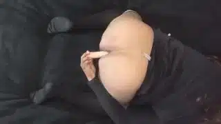 Rico anal, rompiendome el culo, consolador de 18, chica tv.