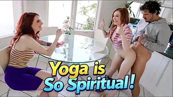 TIL Yoga Is Sexual (2 Rich Girls Get Freely Used By Trainer) – Aria Carson, Collins, Robby Echo