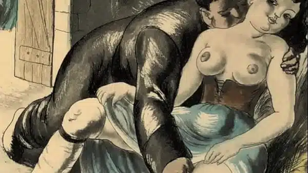 vintage erotic art