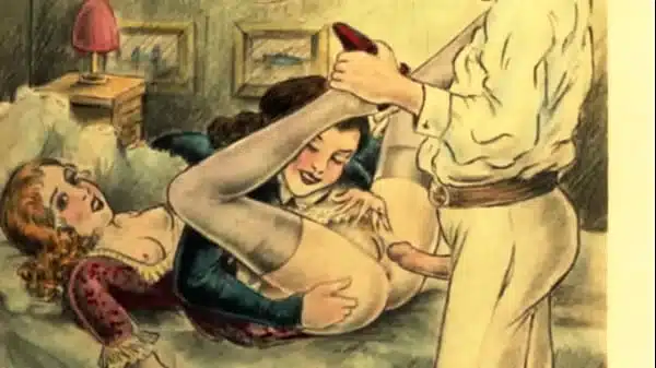 vintage erotic art
